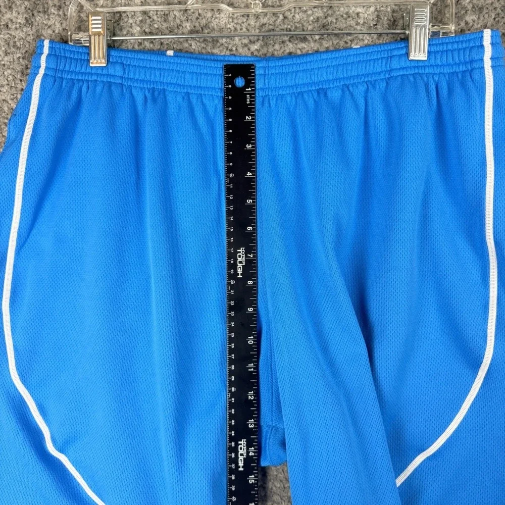 Under‎ Armour Men's XL Blue Mesh Athletic Basketball Shorts Loose Fit Summer